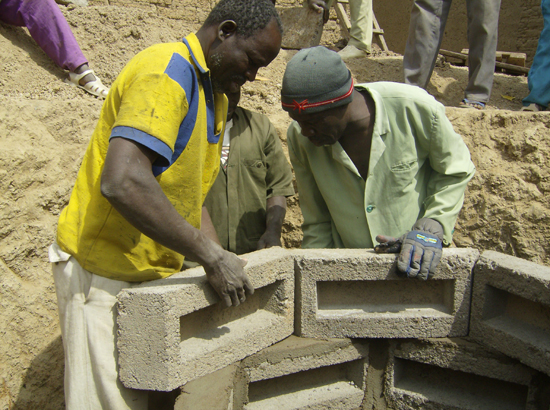 Brick laying